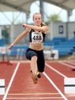 Rebecca Cope (Kingston upon Hull) under-20 triple jump, Northern Championships, Sport City, Manchester